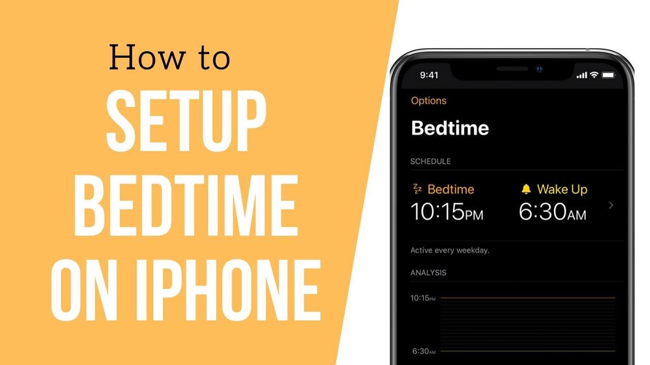 How to Setup BedTime on iPhone/iPad iPhone Guide YouTube