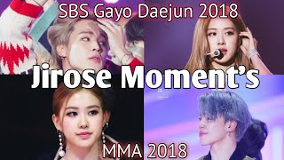 |•JiRose Moment's•| SBS Gayo Daejun 2018 MMA 2018