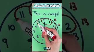 Misteri Jam Dinding yang Mengejutkan  Rahasia Angka 13 Tersembunyi' #shortvideo #misteri #jam