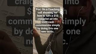 Celebrity POV: Craigslist Coaching Call $500 Profile