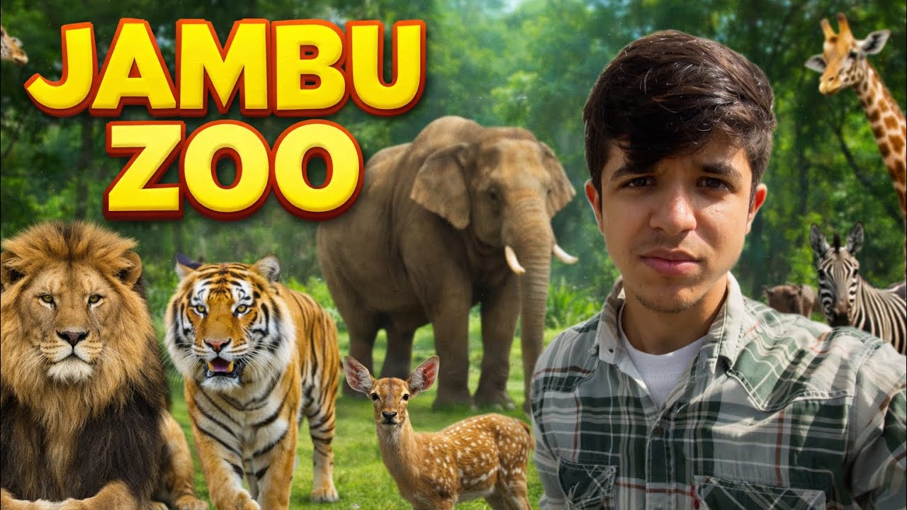 VLOG 17 | J&K BIGGEST ZOO (JAMBU ZOO) 