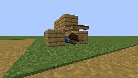 Minecraft 1.14.2:How to crawl in 1 block area