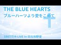 ブルーハーツより愛をこめて 1987/7/4-LIVE in 日比谷野音 -THE BLUE HEARTS-