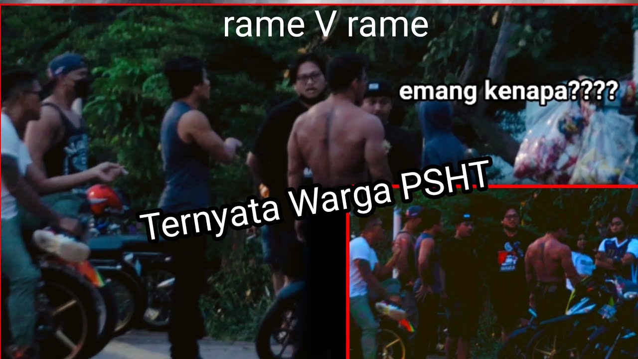 MALAK KUMPULAN ORANG || TERNYATA WARGA PSHT ✌️ || PERGURUAN SILAT