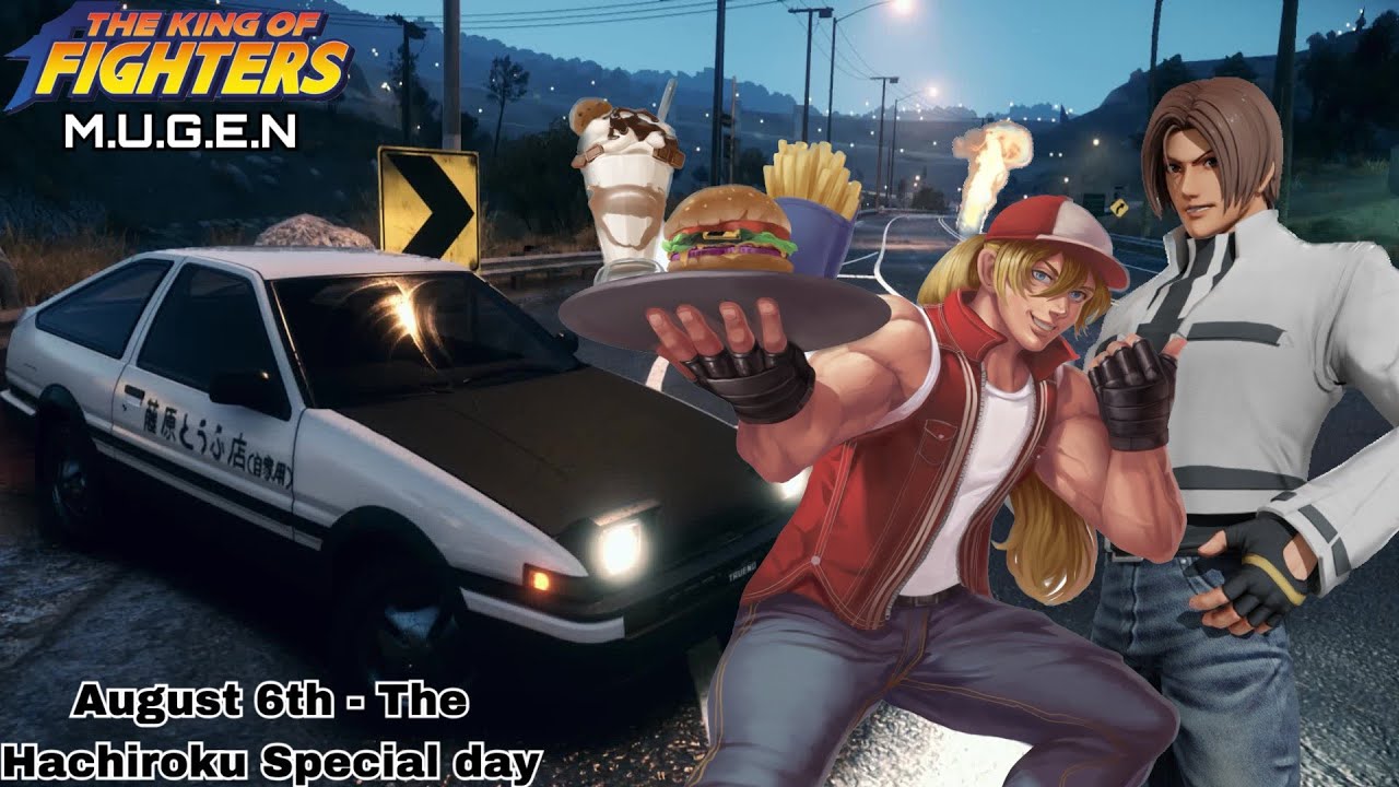 KOF MUGEN Super Terry Bogard team [REAL PLAY] VS Nest Kyo Combo team [CPU] Hachiroku Special