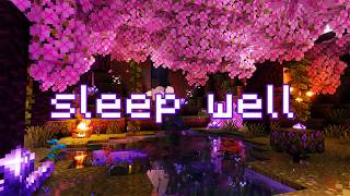 you deserve some rest… (minecraft music & soft rain)