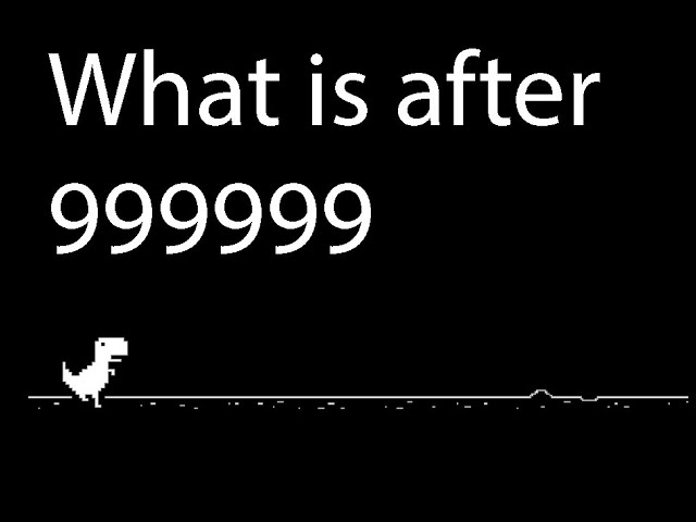 T-Rex Run! - Chrome Dinosaur Game