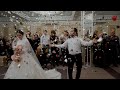 Танец жениха и невесты под зажигательную лезгинку Свадьба в Дагестане 2020
