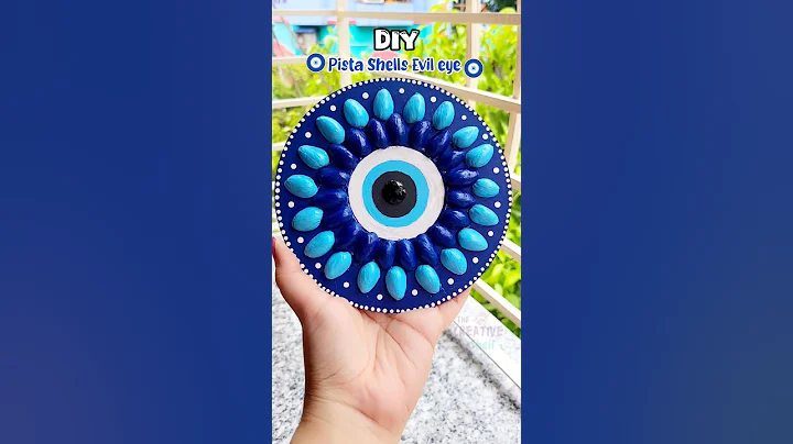 🧿Pista Shells easy craft ideas #shorts #viralshort #diy #pistashellcrafts #homedecor #trending