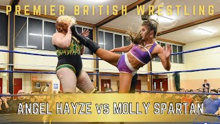 Angel Hayze Vs Molly Spartan Pbw Live In Dumbarton 281125