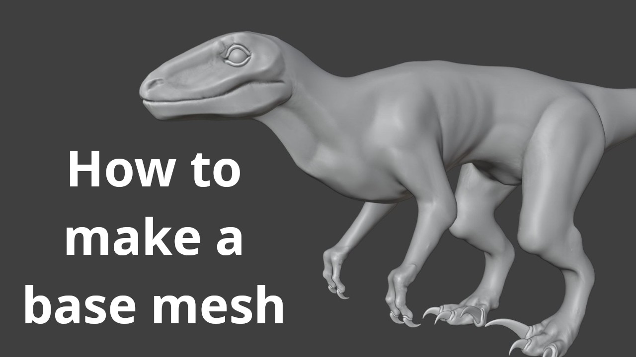 Fastest way to make a Base Mesh | Blender Base Mesh Tutorial - YouTube