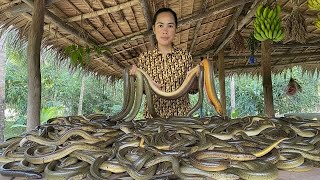 Crispy & Spicy Eel Recipe — Village Cooking Style! 😋🔥