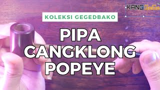 Pipa Cangklong Kayu Ebony Popeye - Hobi Koleksi GegeDbako - Tipe GE 88