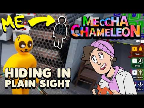 Camo Hide n Seek! DO NOT PERCEIVE ME! - Meccha Chameleon Multiplayer Gameplay