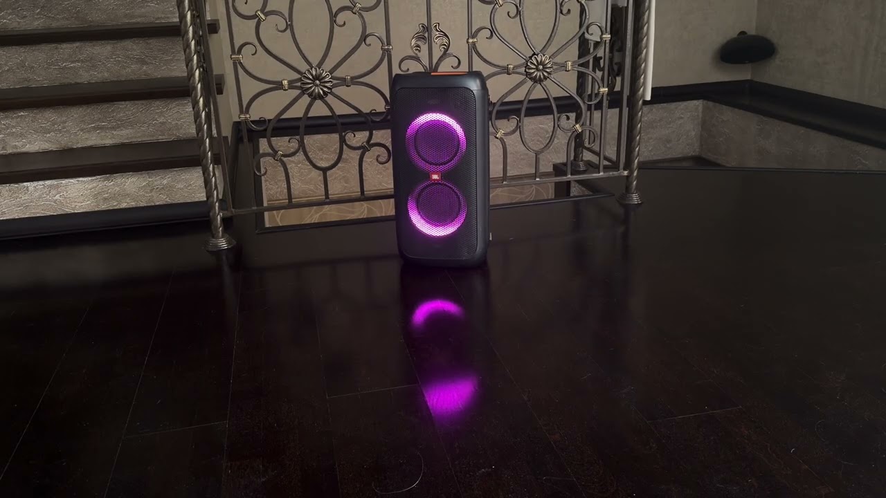 JBL PartyBox 100 sound/bass test 25% bass boost 1