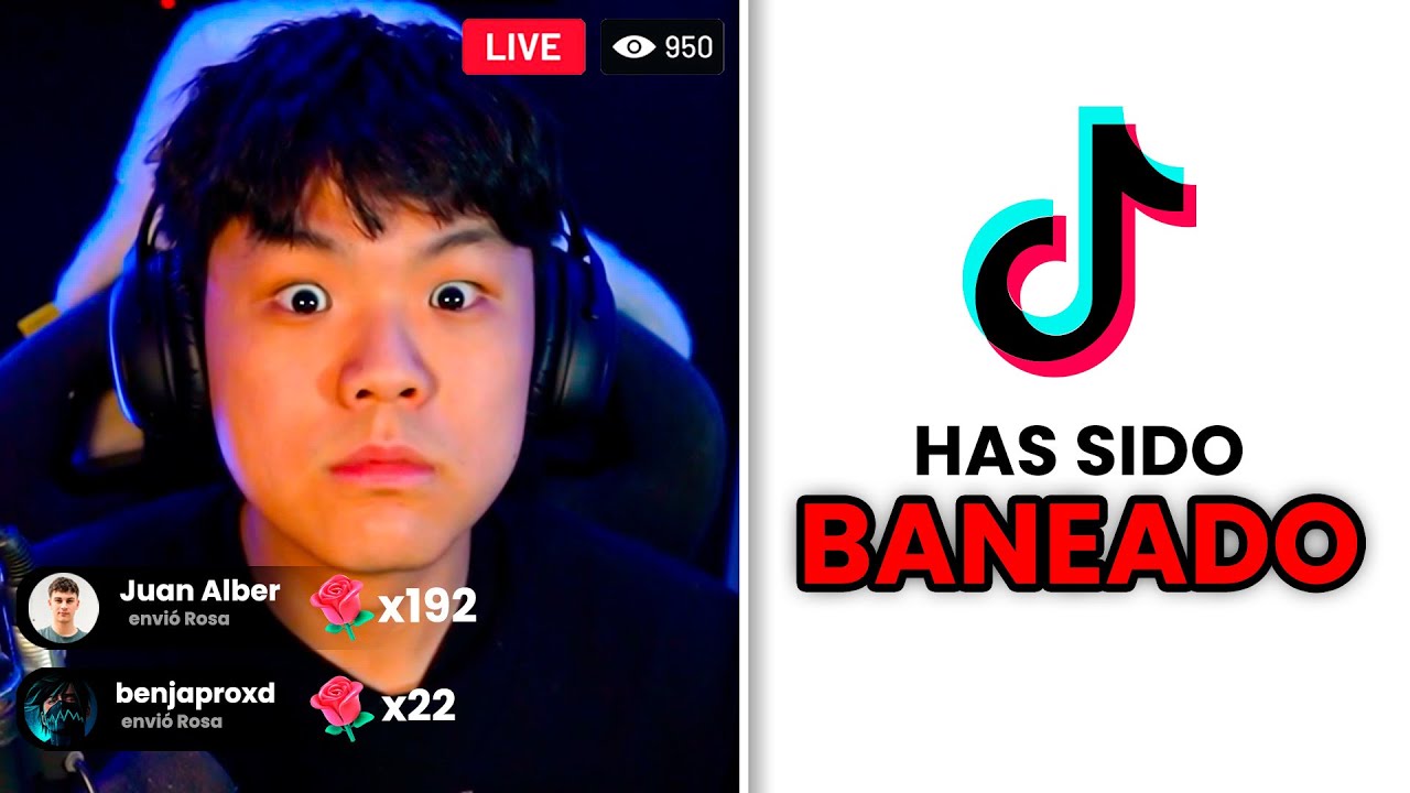 Hice un LIVE en TIKTOK y me BANEARON ❌