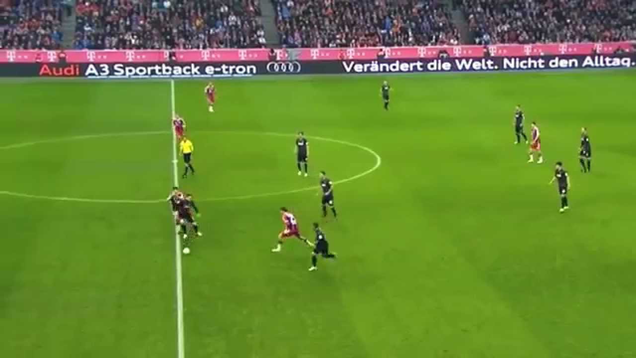 Xabi Alonso vs Freiburg 17/12/14