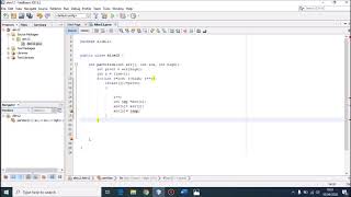 Quick Sort Descending(Flowchart,Pseudocode,Animation Sorting,Java Code)
