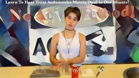 Learn How to Treat Andamooka Matrix Opal in Under a Minute!