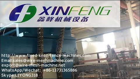 fixed knot fence machinery;Deer fence machine; Farm fence machine