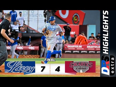 Resumen Tigres del Licey vs Gigantes del Cibao | 20 OCT 2025 | Serie Regular Lidom