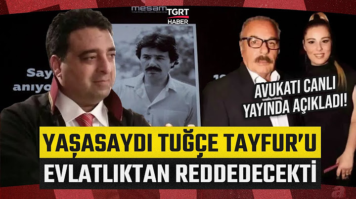 Ferdi Tayfur’un Kızıyla İlgili Planını Avukatı TGRT Haber’de Açıkladı: Evlatlıktan Reddedecekti!
