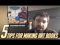 5 BEST TIPS for making An Artbook (Photoshop using templates)