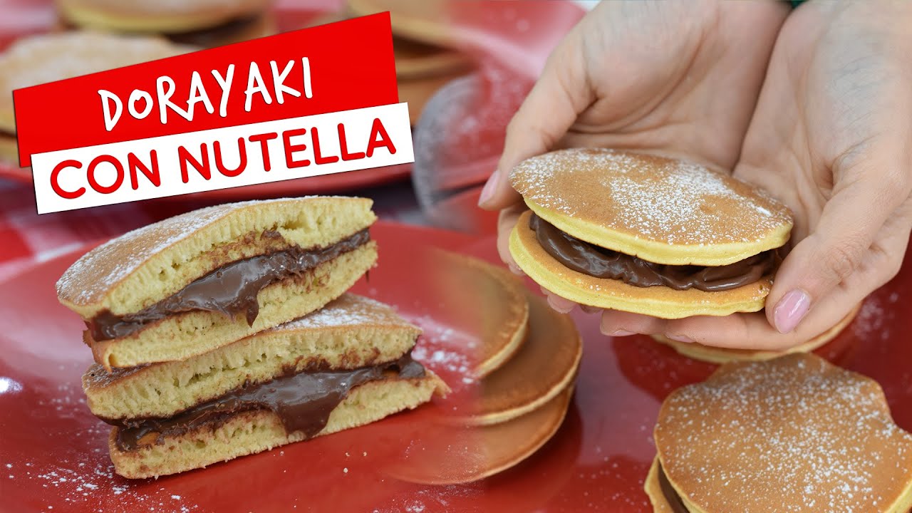 Dorayaki con Nutella: soffici e golosissimi!!! Idea perfetta per la colazione e la merenda