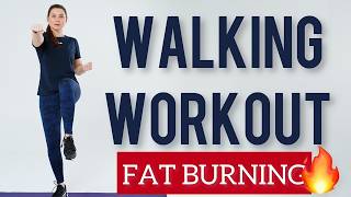 20 min Walking Workout To Burn Fat | No Jumping