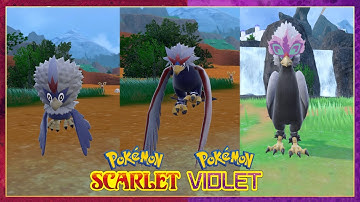 Pokemon Scarlet & Violet How To Evolve Rufflet Into Braviary & Forms