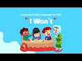 Learning Arabic Language for kids : I Won't - from Arabian Sinbad