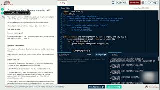 Famous Juspay Hiring 2025 batch Coding round Solutions | Coding round Profile
