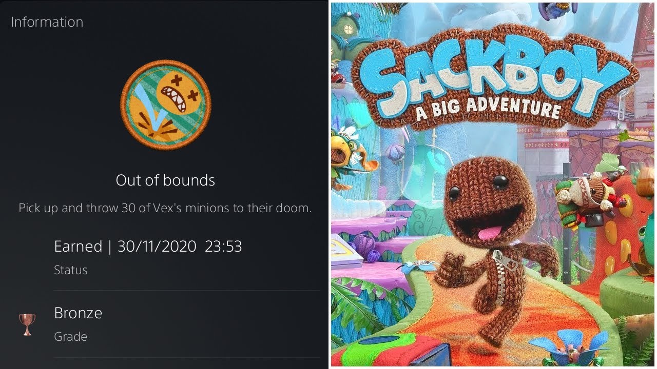 Sackboy: A Big Adventure | All Combat Trophies