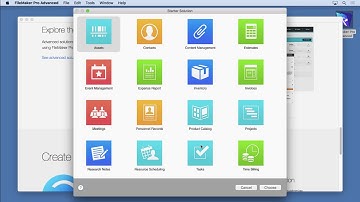 FileMaker Starter Solutions