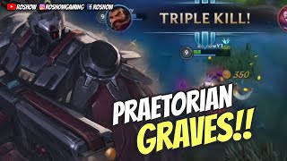 Praetorian Graves No Commentary Gameplay - League Of Legends Wildrift