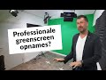 Greenscreen studio opnames  pjp film  studio