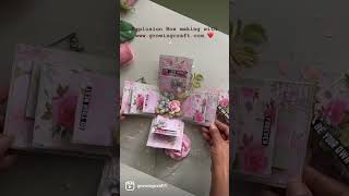 Explosion Box Tutorial | Birthday Box | How to Make Explosion Box - Shabby chic
