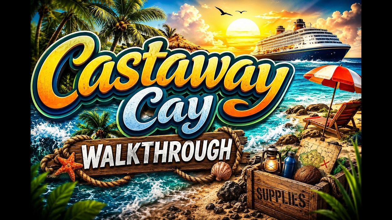 Castaway Cay Full Walkthrough 2026 | Disney Cruise Line’s Private Island