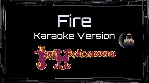 Fire Karaoke version - Karaoke performance video thumbnail
