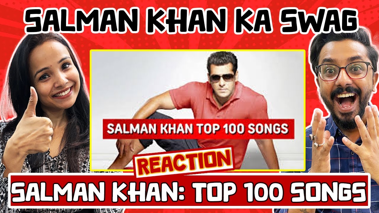 Салман Кхан: 100 лучших песен (реакция) | 100 случайных хитов Салмана Кхана (1989-2025)