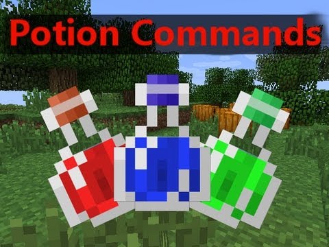 How To Use The /Effect Command For Potion Effects - Minecraft 1.5