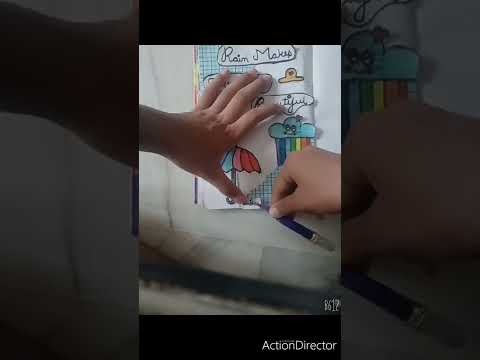 Monsoon theme Journalling 🌧️🌧️By Krhypa SiS....