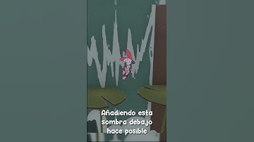 Sombra al personaje! 🕳 #gamedev #videogames #unity3d #indiegames #conbunncardboard #shorts