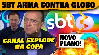 🚨SBT arma plano para roubar público na Globo e canal explode na Copa do Mundo