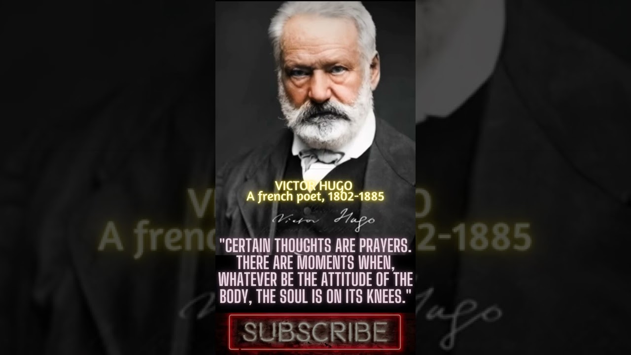 Victor Hugo quotes
