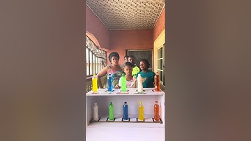 🆕‼️ - THE MOST ENTERTAINING , FUNNY & INTERESTING  FIVE ( 5) BOTTLE COLOR MATCHING CHALLENGE EVER