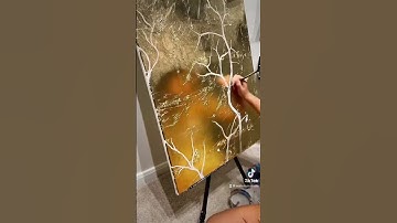 Mixed Media Art Tutorials: Nature Painting for Beginners - Part 1