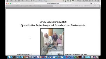 SOCW 360 SPSS Lab #2 "Running a Paired Samples T Test" Analysis