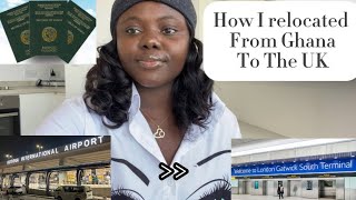 HOW I RELOCATED FROM GHANA🇬🇭 TO THE UK AS A PERMANENT RESIDENT🇬🇧| Story Time#contentcreator #travel