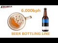 Beer bottling line 6000 bph  estonia 2017
